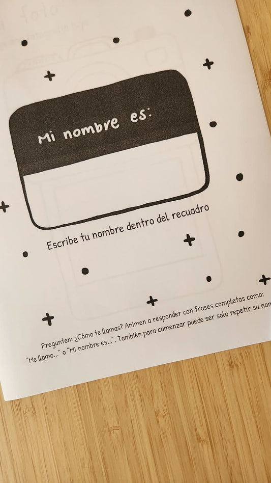 Mi Pequeño Libro: Sobre Mí – Material Digital Imprimible