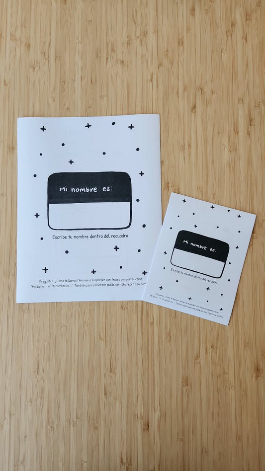 Mi Pequeño Libro: Sobre Mí – Material Digital Imprimible